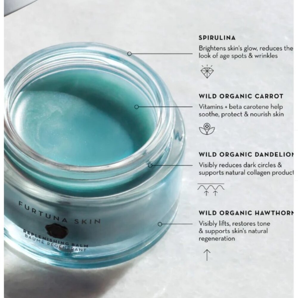 Furtuna Skin Skincare-Replenishing Balm Nourish Repair Care-Travel 18g-BOXED-NEW - Picture 3 of 14